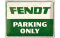 Nostalgic Art Schild Fendt Parking only Metall, 30x40 cm