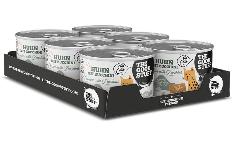 The Goodstuff Huhn mit Zucchini Adult Kit 6x200g