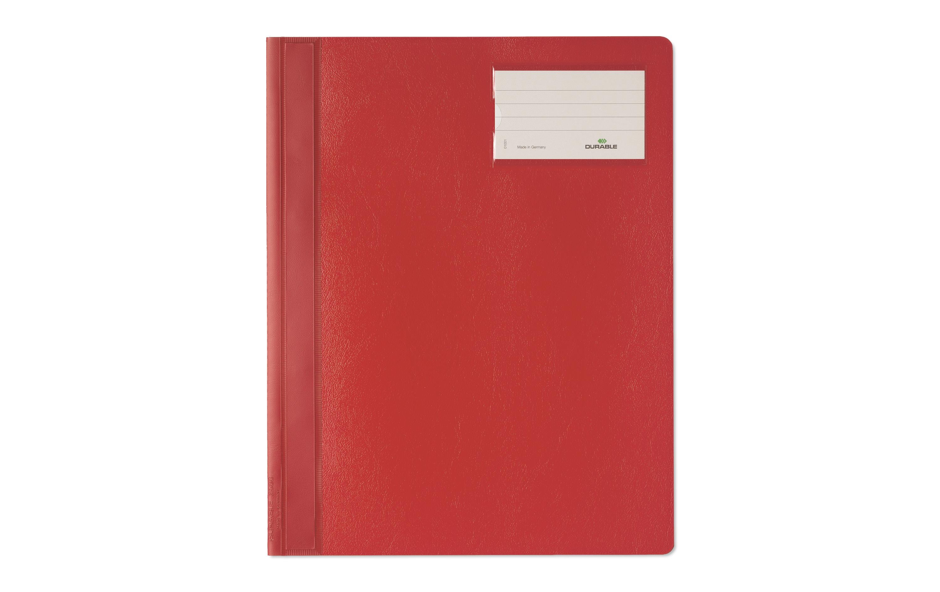 Durable Schnellhefter Extrabreit rot, 1 Stk