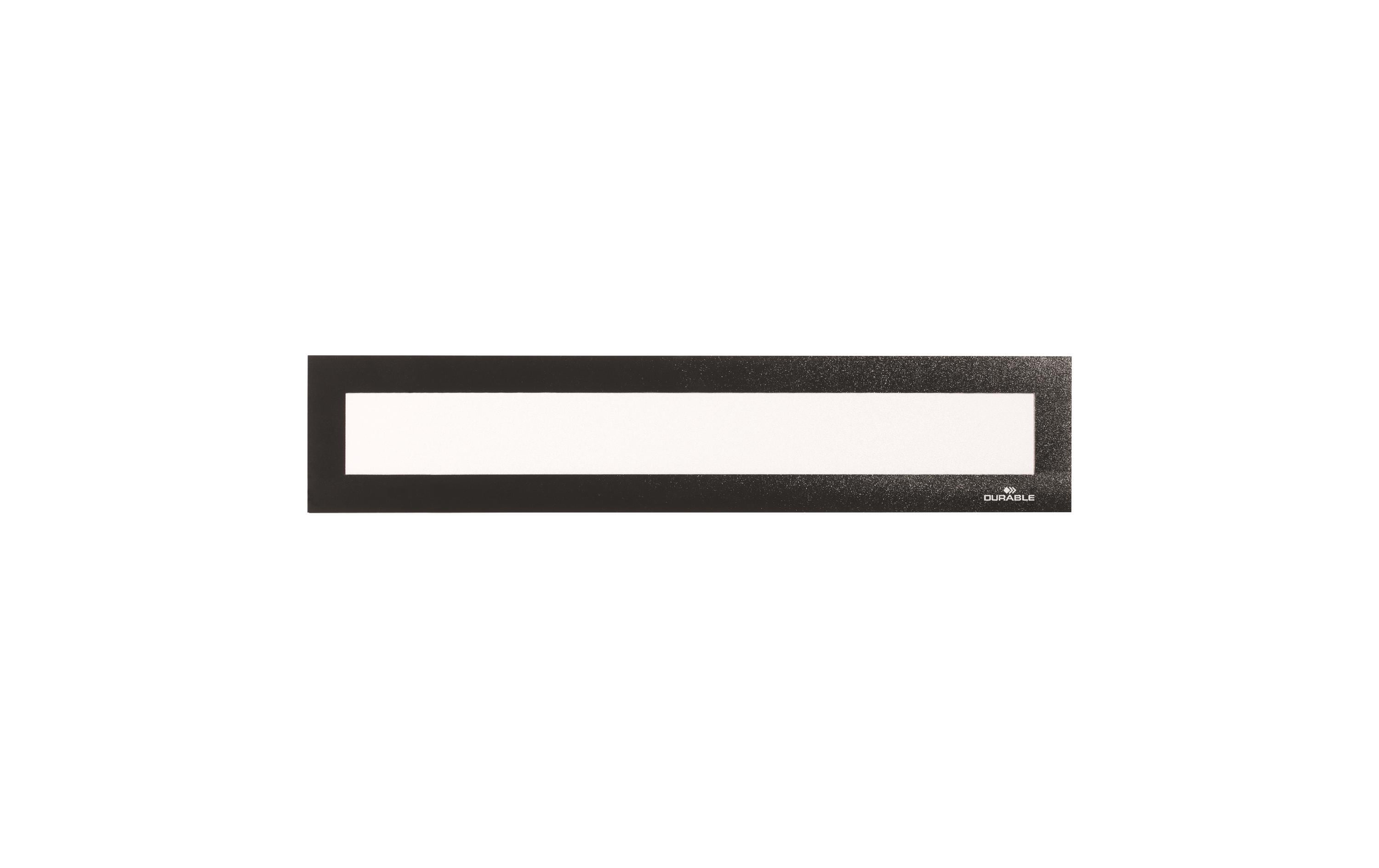 Durable Duraframe Magnetic Top für A3 (A4 quer), schwarz, 5 Stk