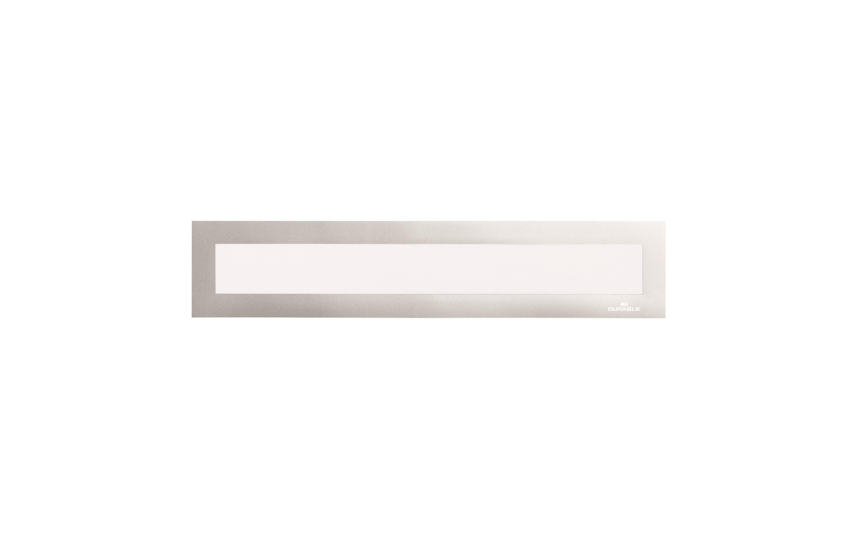 Durable Duraframe Magnetic Top für A3 (A4 quer), silber, 5 Stk