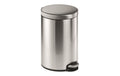 Durable Treteimer Edelstahl 12 Liter, 310 x 400 mm, Ø 250 mm