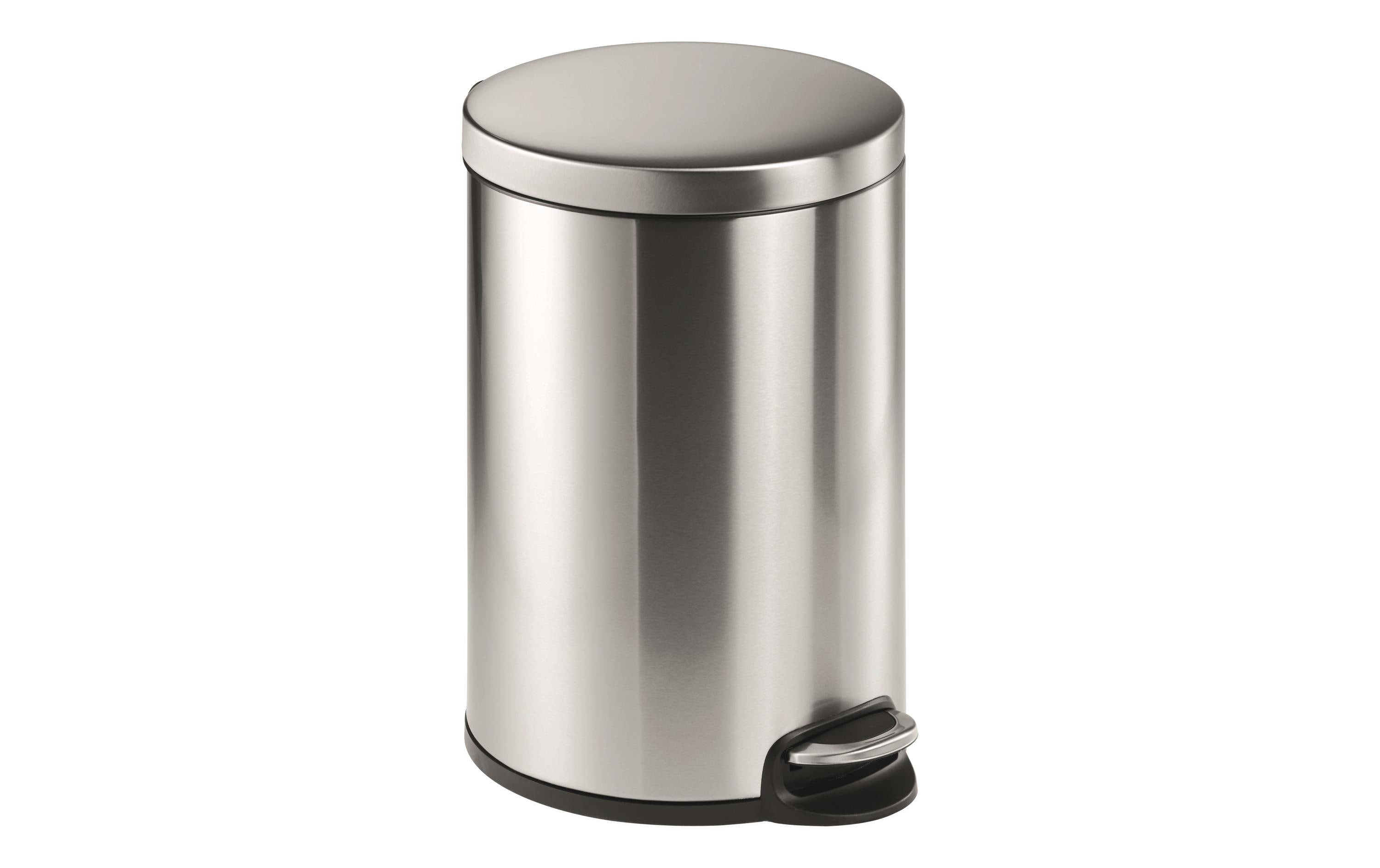 Durable Treteimer Edelstahl 20 Liter, 360 x 455 mm, Ø 292 mm