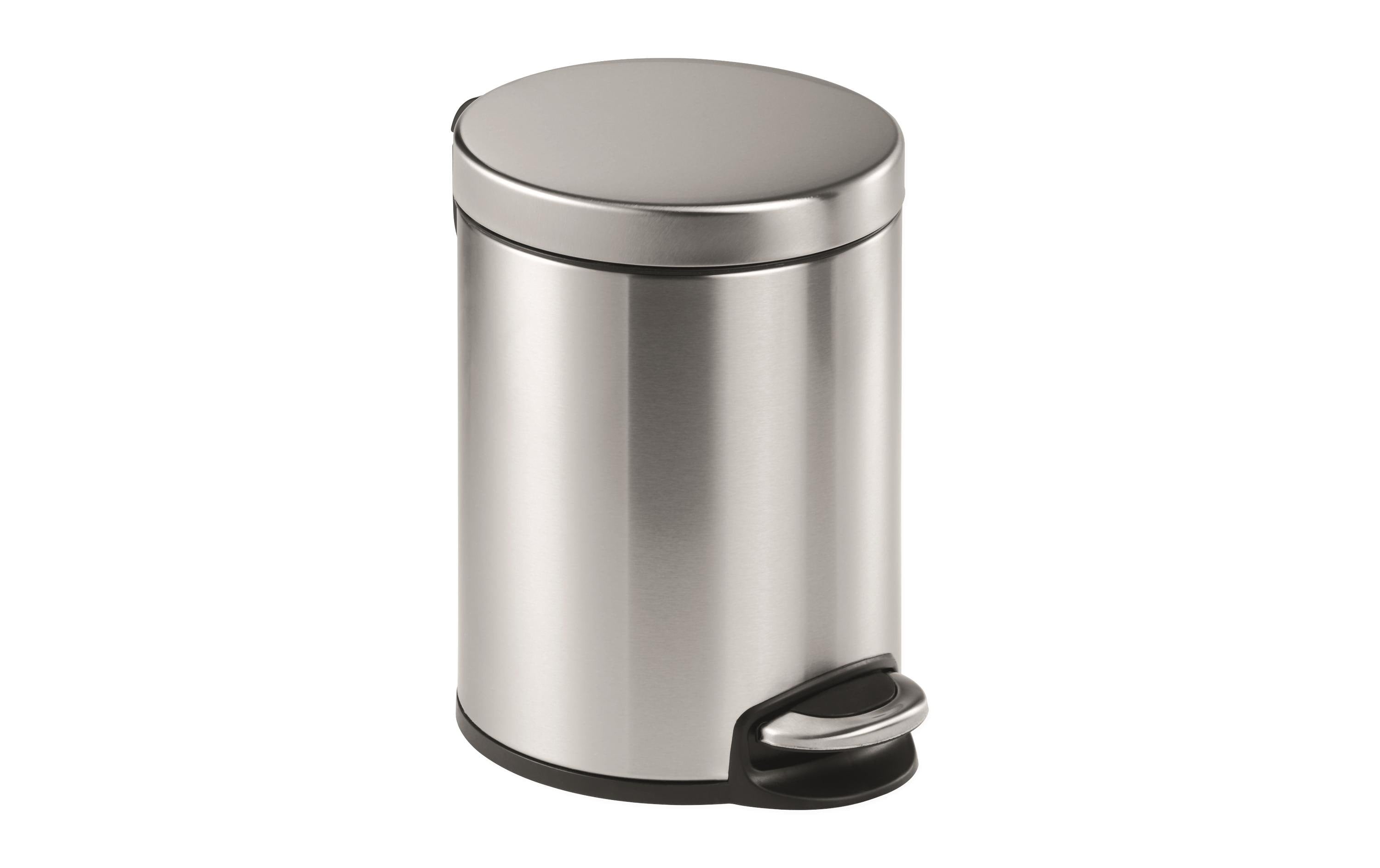Durable Treteimer Edelstahl 5 Liter, 260 x 290 mm, Ø 205 mm
