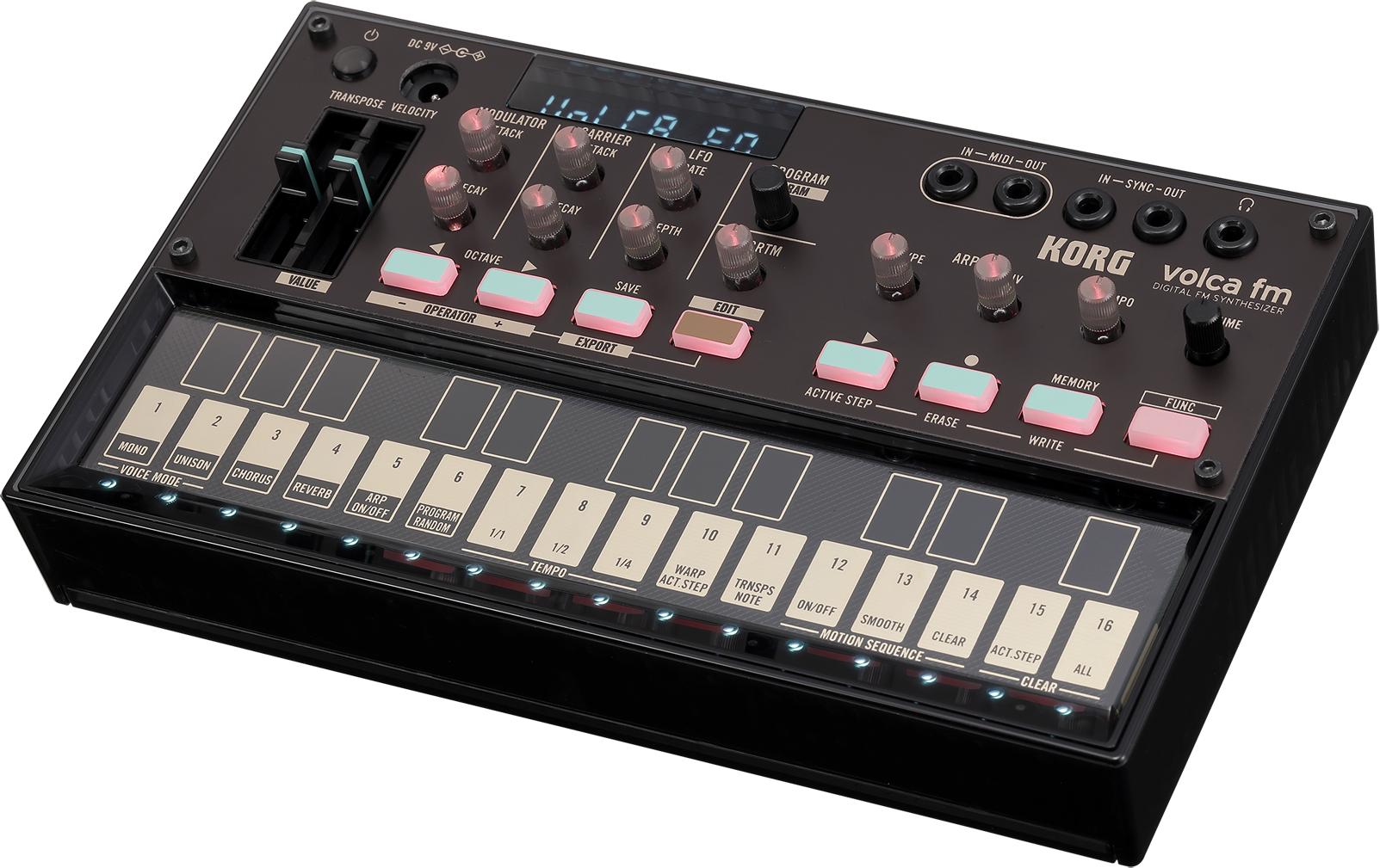 Korg volca fm 2 Synthesizer, digital, FM-Tonerzeugung