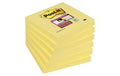 Post-it Haftnotizen Super Sticky gelb 76 x 76 mm, 6 Blöcke