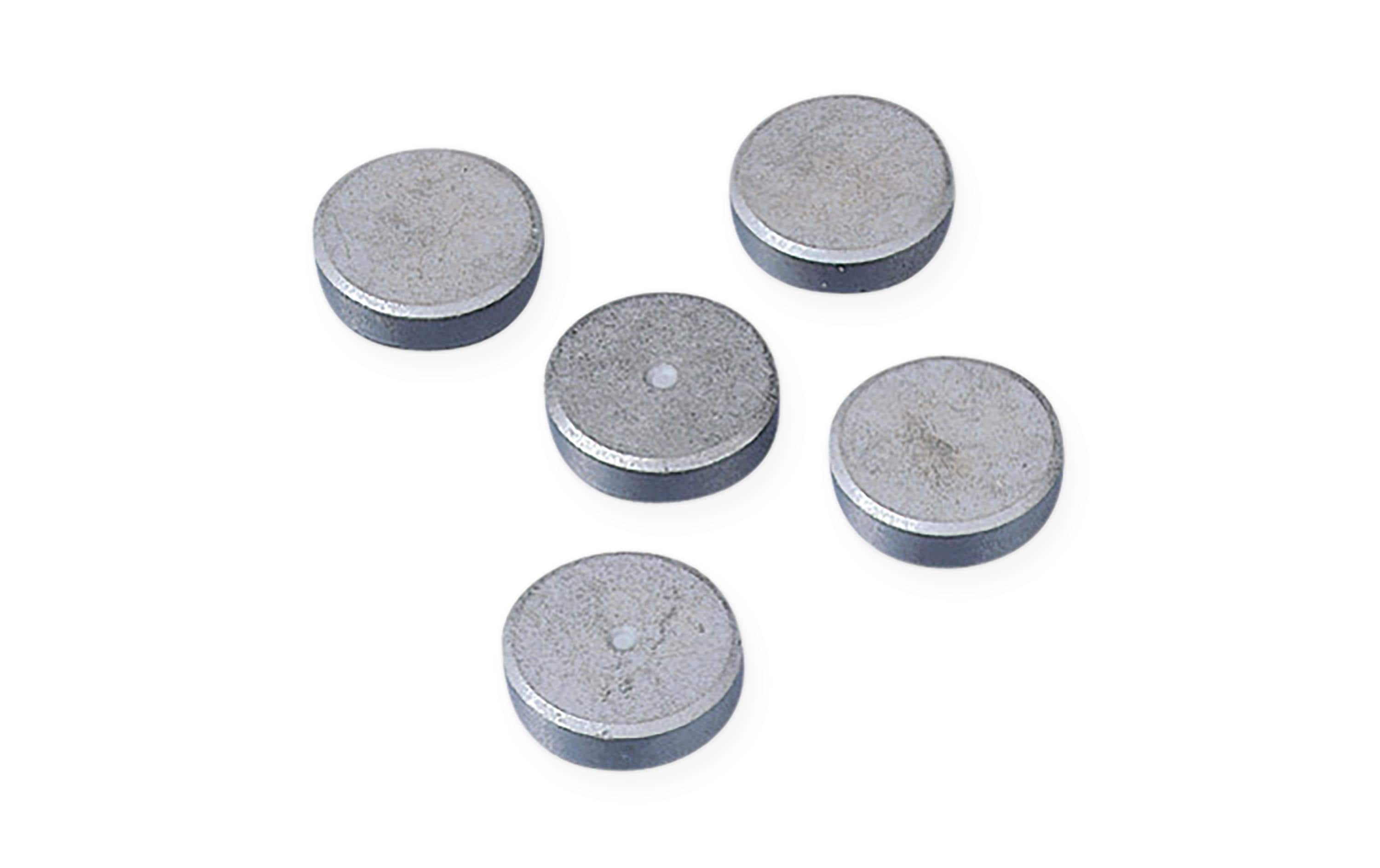 Knorr Prandell Magnet, 5 Stk 3 x 25 mm, silber (5 x 5 Stück)