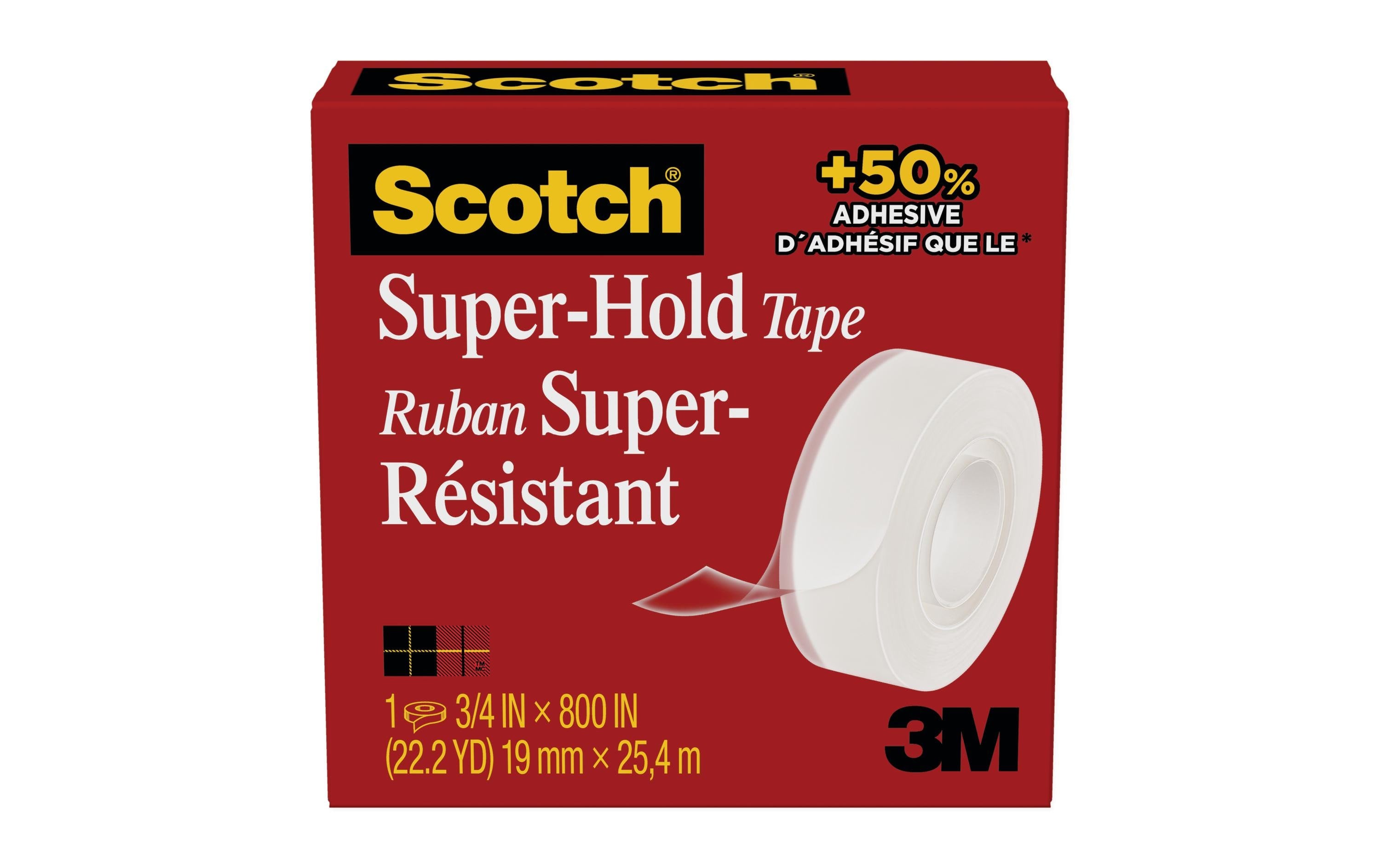 Scotch Super-Hold Klebeband 700N 19 mm x 25.4 m
