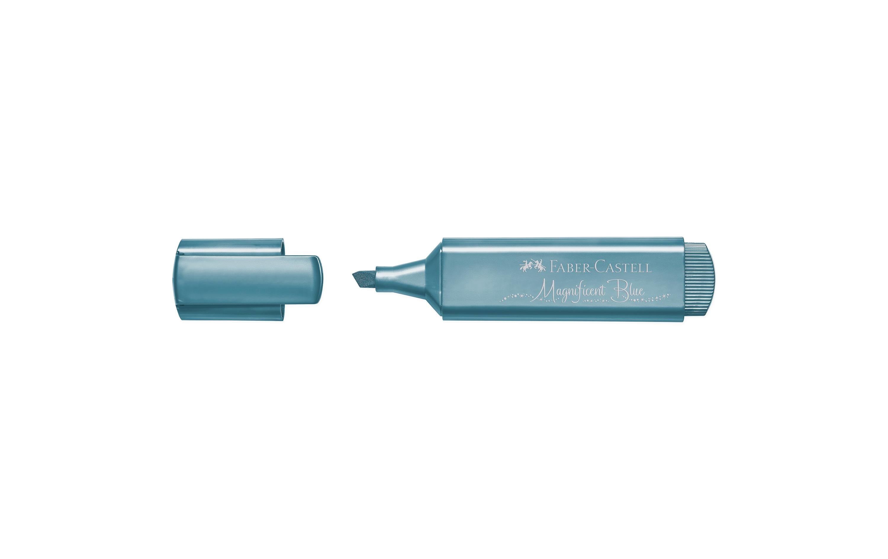 Faber-Castell Textliner 1546 magnificent blue, Metallic