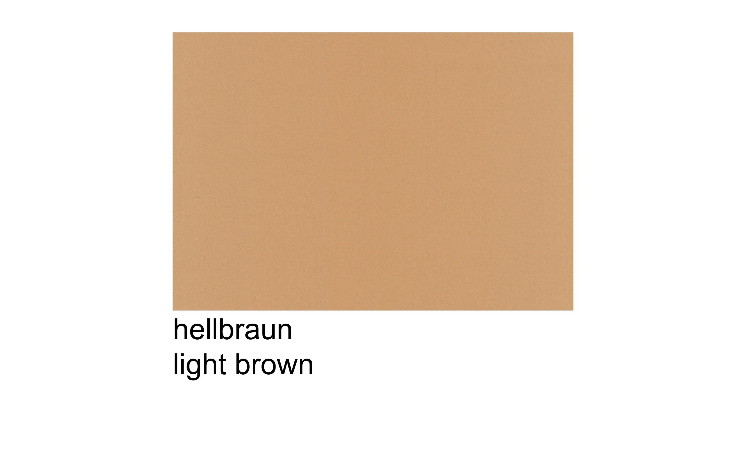Tonzeichenpapier A3, 100 Stk hellbraun