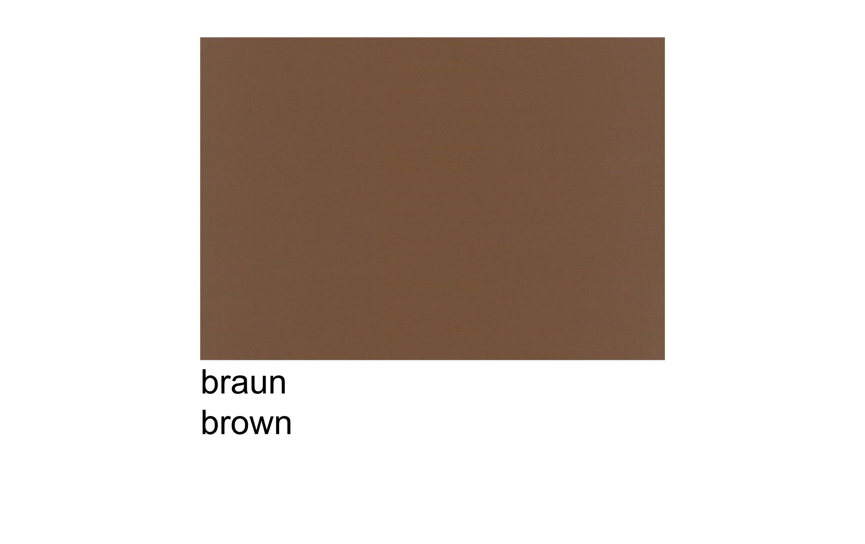 Tonzeichenpapier A4, 100 Stk braun