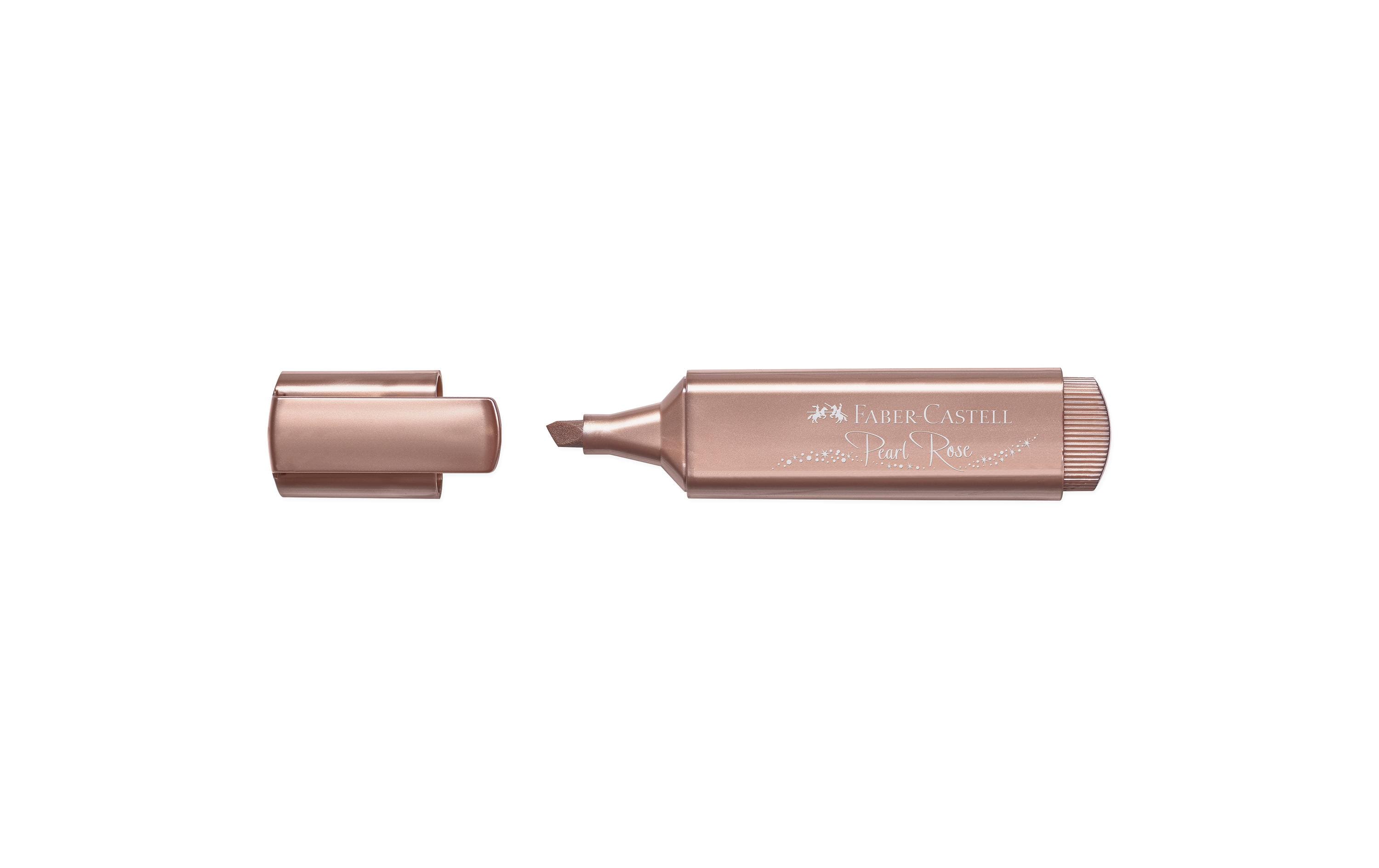 Faber-Castell Textliner 1546 pearl rose, Metallic