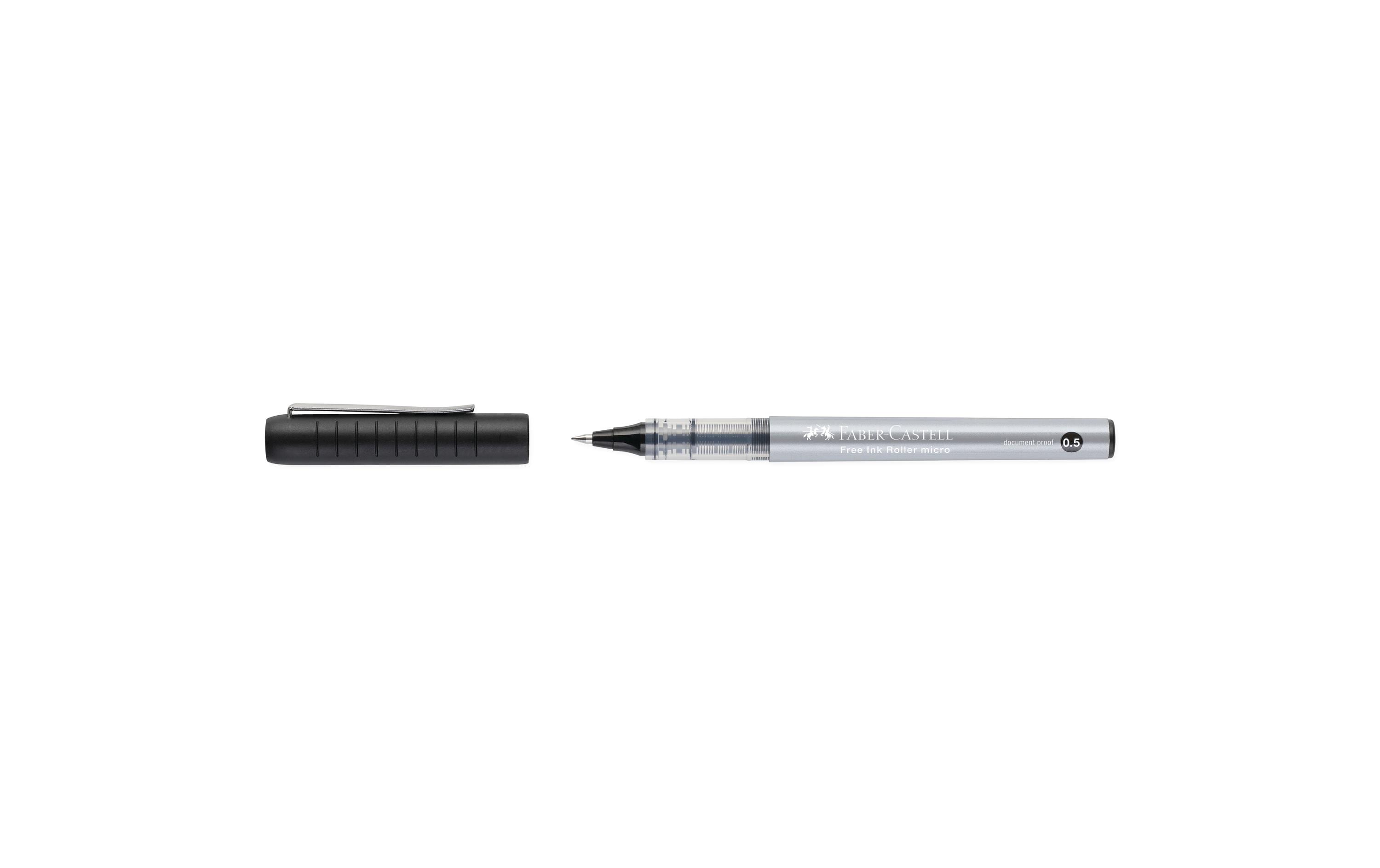Faber-Castell Tintenroller Free Ink EF, schwarz