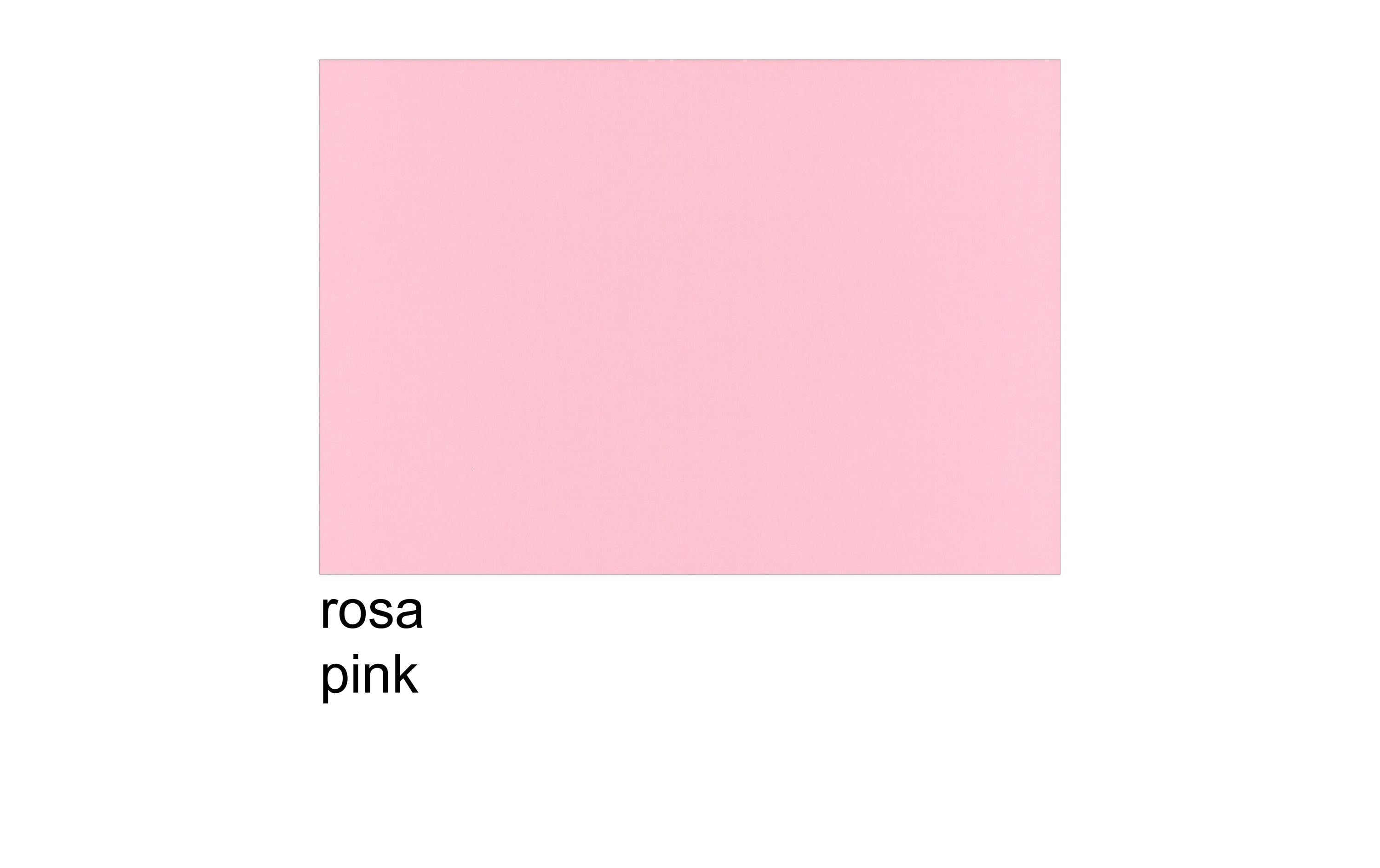 Tonzeichenpapier A4, 100 Stk rosa