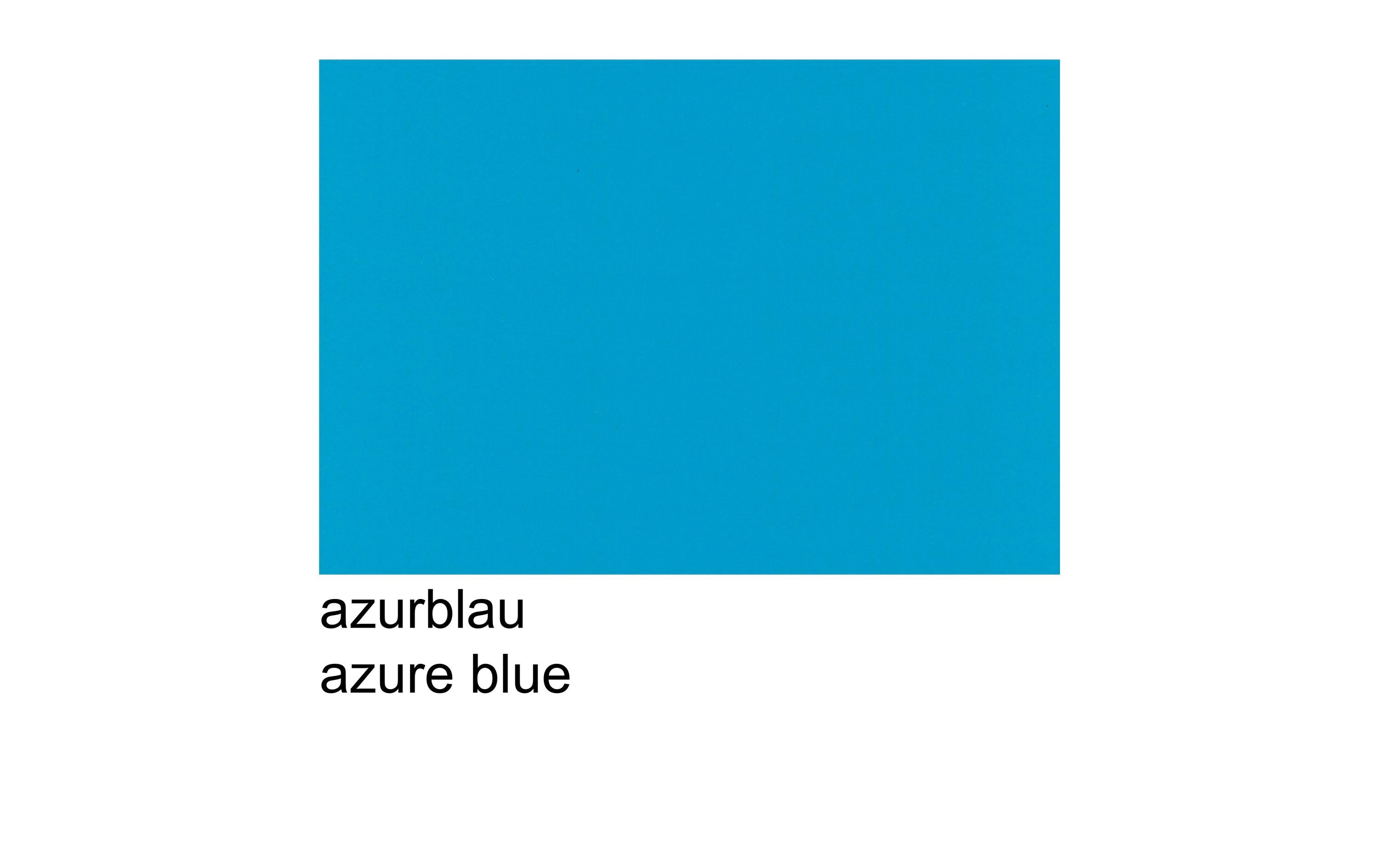 Tonzeichenpapier A2, 100 Stk azurblau