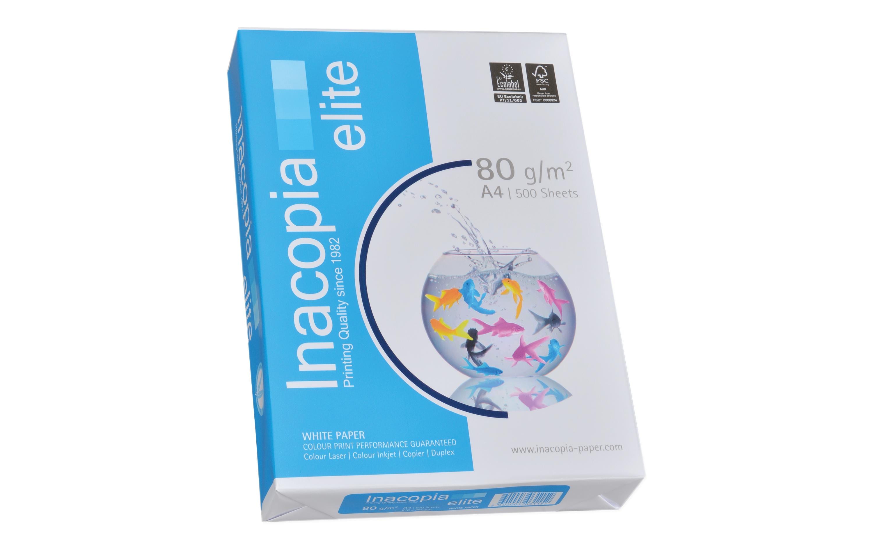Inacopia Kopierpapier Elite, 500 Stk A4, 80 g/m²