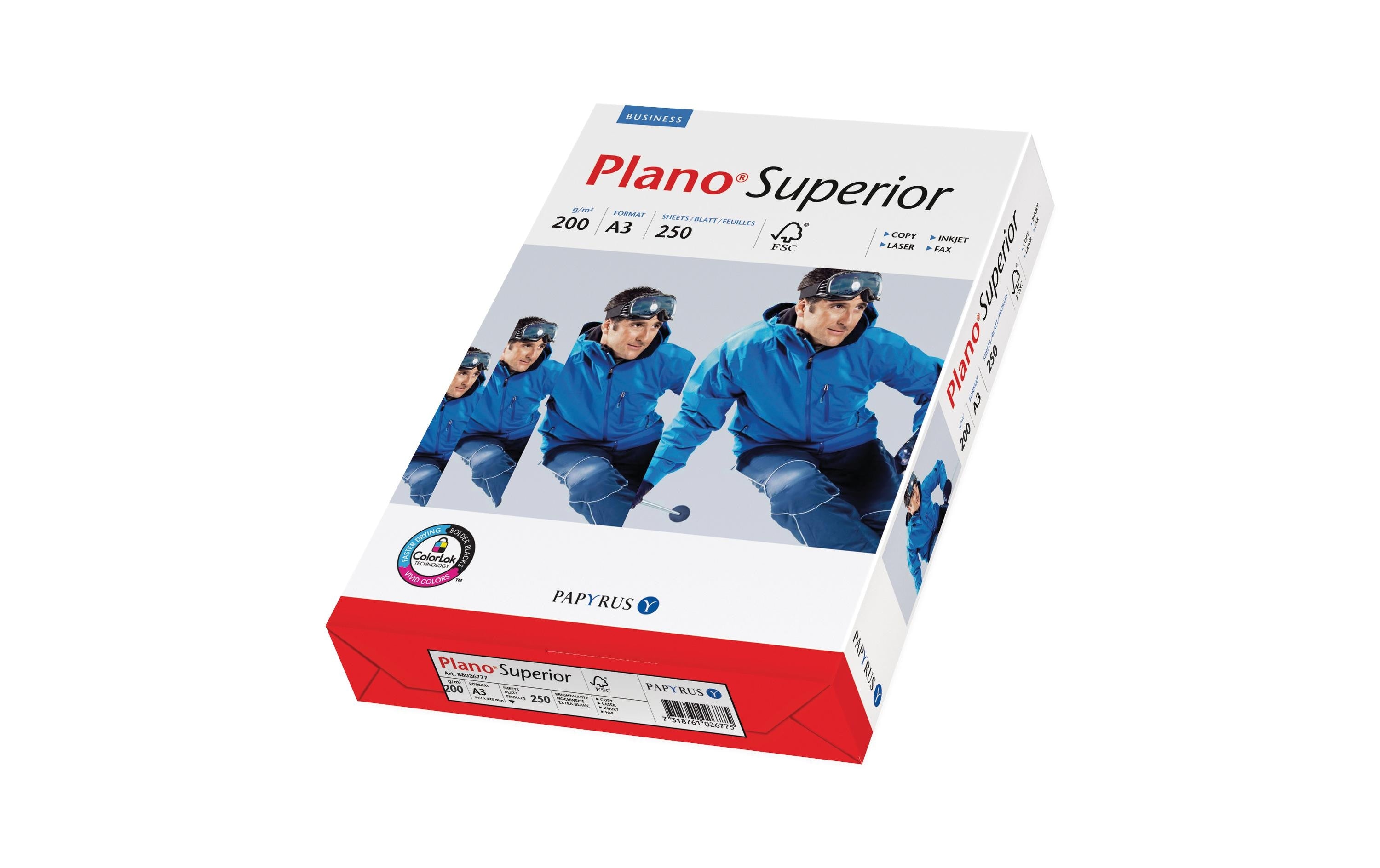 Plano Kopierpapier Superior A4, 200 g/m², 250 Stk