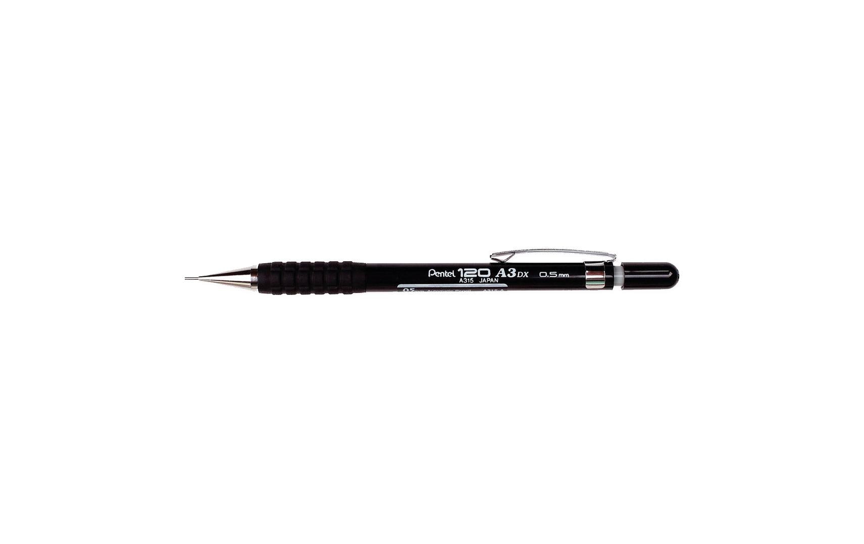 Pentel Druckbleistift 120 0,5 mm, schwarz