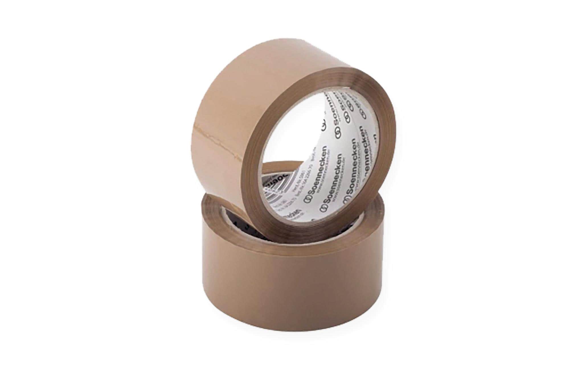 Soennecken Packband 50 mm x 66 m braun, Pack à 6 Stk.