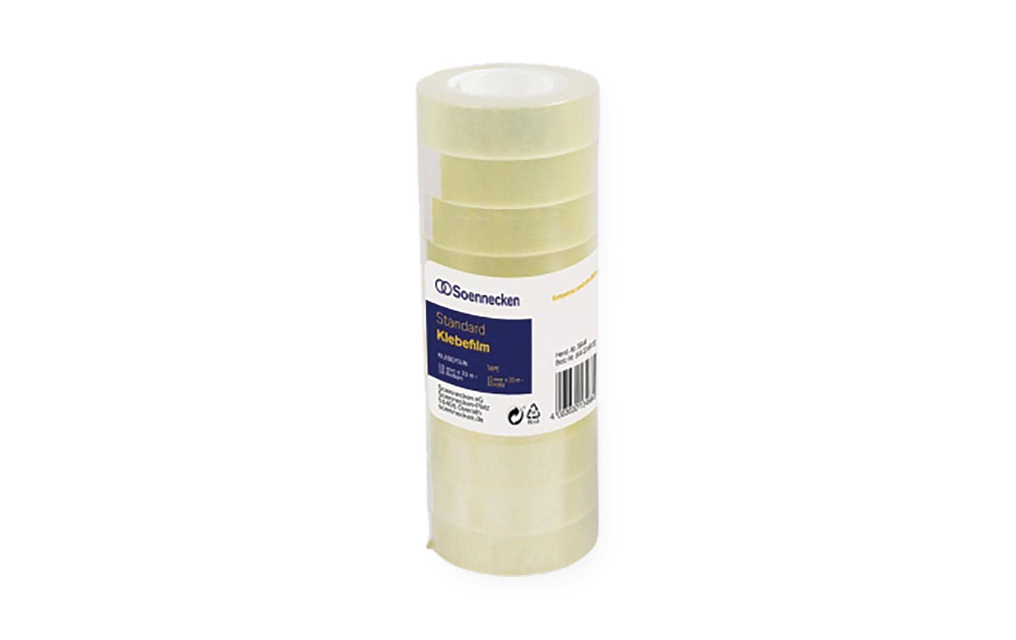 Soennecken Klebeband, 10 Stk 15 mm x 33 m