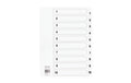Soennecken Karton-Zahlenregister 1 - 10