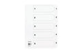 Soennecken Karton-Zahlenregister 1 - 5