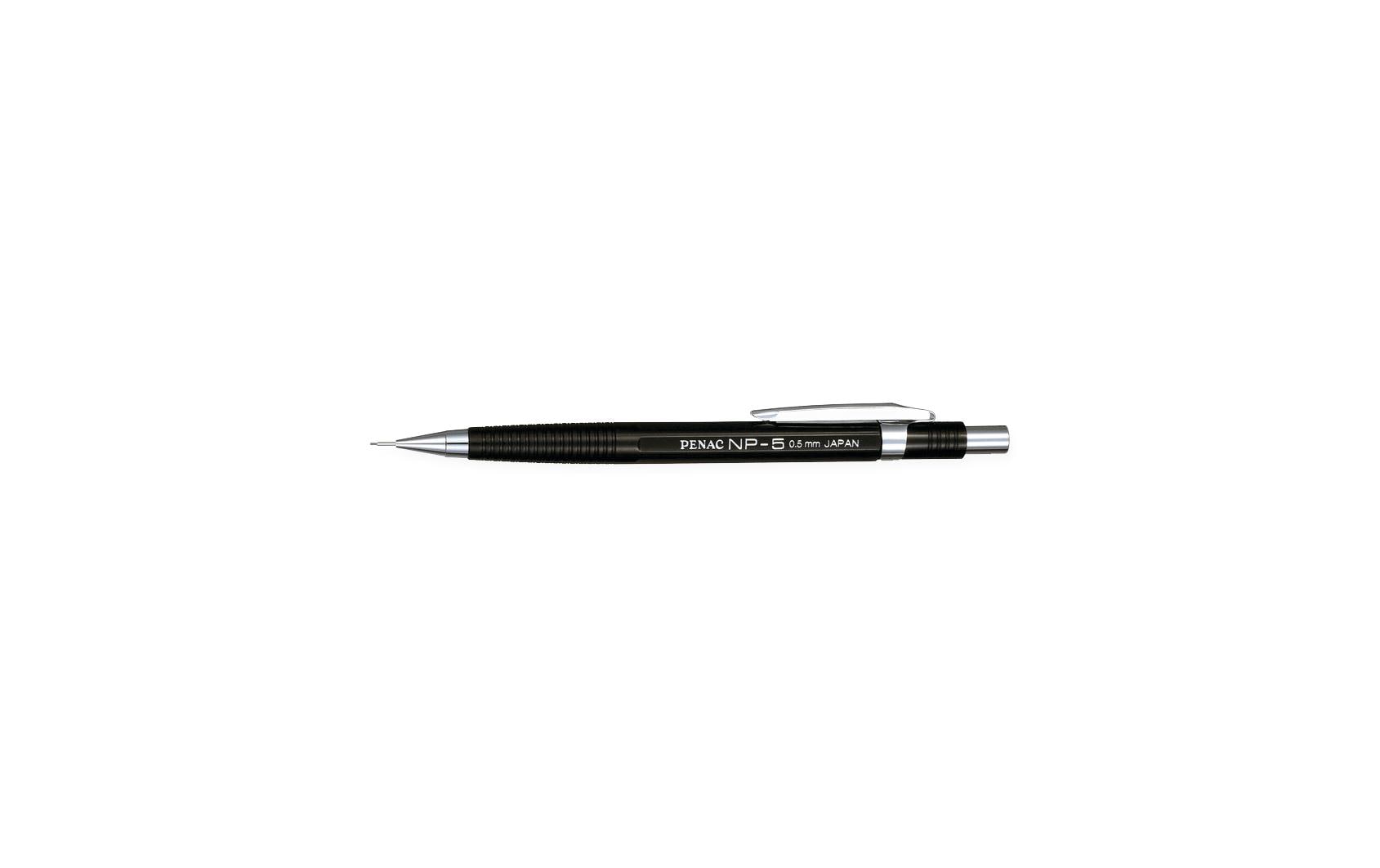 Penac Druckbleistift  NP 0.5 mm, schwarz