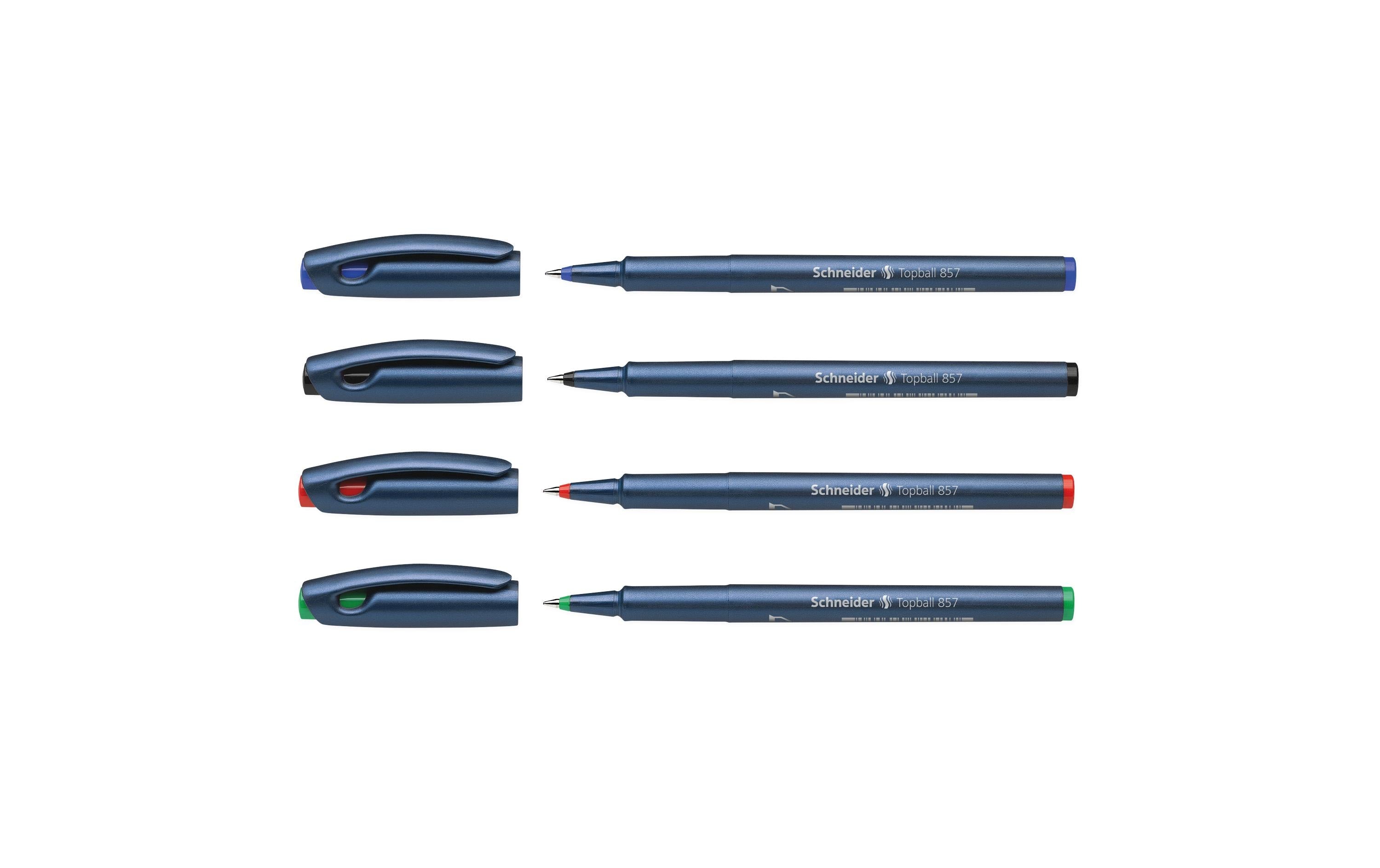 Schneider Tintenroller Topball 857 blau