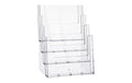 Helit Prospekthalter the helpdesk transparent, 4 x A4, 240 x 340 x 192