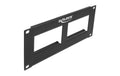 Delock Easy 45 10" Patchpanel Ausschnitt 2x90.5x45.2mm, 2 HE, schwarz