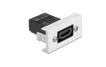 Delock Easy 45 HDMI Modul gerade, 22.5x45mm