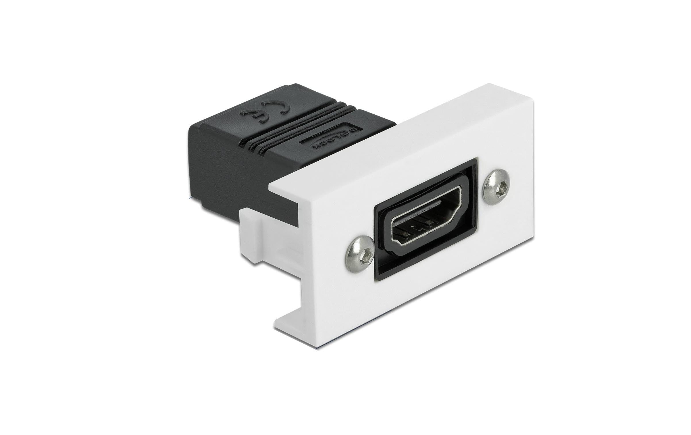 Delock Easy 45 HDMI Modul gerade, 22.5x45mm