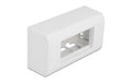 Delock Aufputzgehäuse für Easy 45 Module 152x82mm, weiss