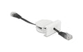 Delock Easy 45 Modul Netzwerk Aufrollkabel RJ45 Cat.5e, schwarz