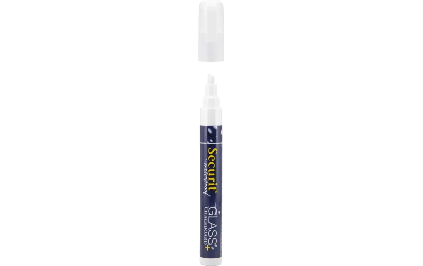Securit Kreidemarker 2-6mm wasserfest, weiss