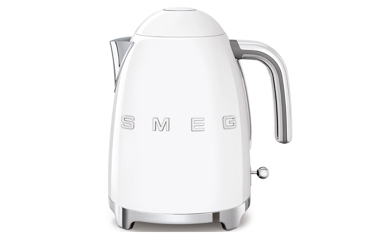 SMEG Wasserkocher 50's weiss 1.7 l, 2400 Watt, Kalkfilter
