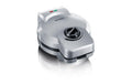 Severin Waffelautomat HA2082 850W, silber, Hörnchen