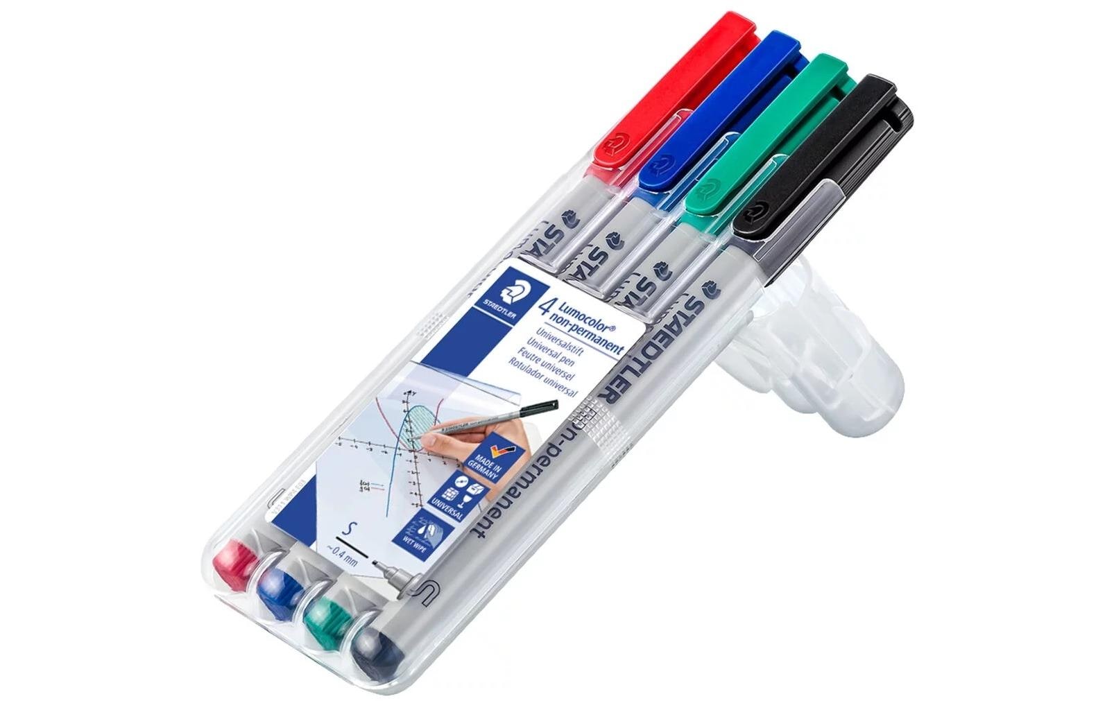 Staedtler Permanent Maker OHP non-permanent, 4 Stück