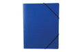 Office Focus Gummibandmappe blau ohne Etikette
