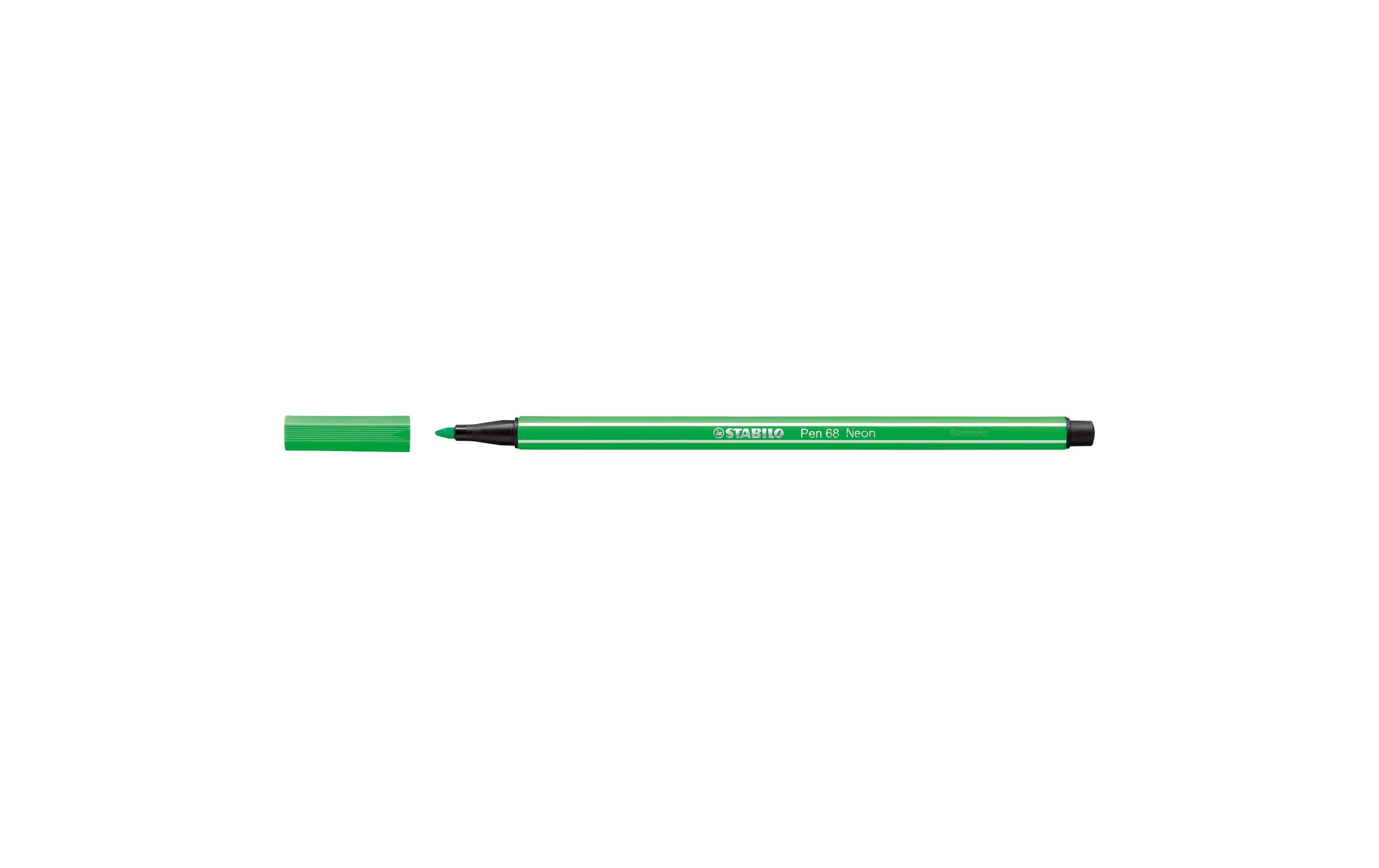 Stabilo Pen 68 Fasermaler - Neon neon grün