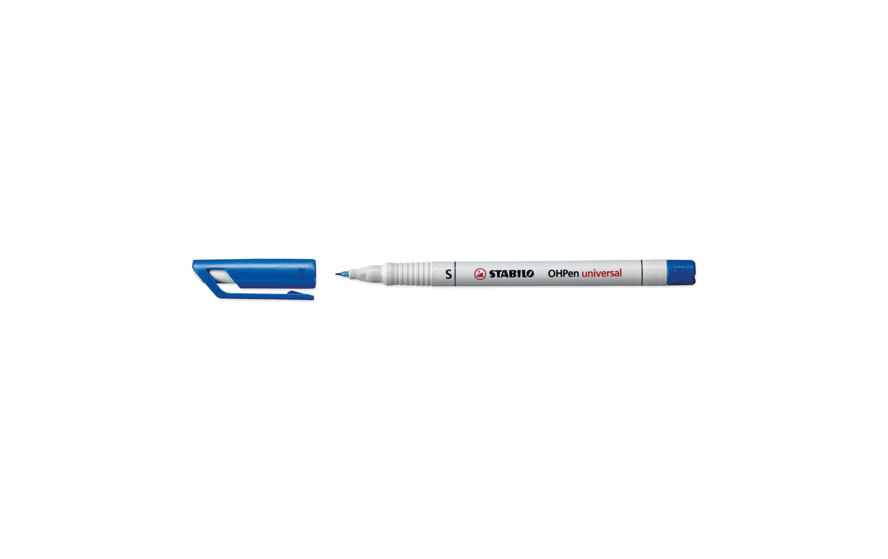 Stabilo OHPen Universal wasserlöslich 10 ST S, blau