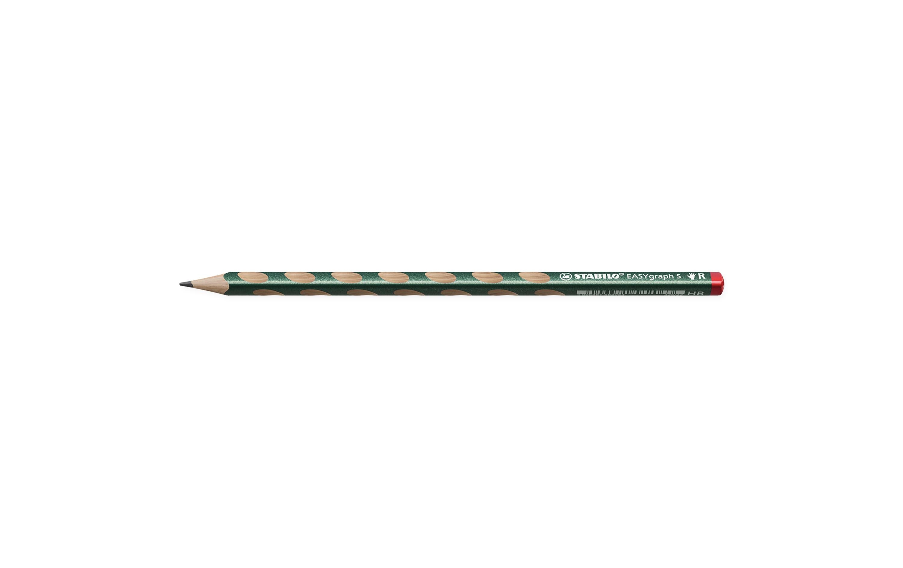 Stabilo Bleistift EASYgraph Metallic HB, Metallic grün, R