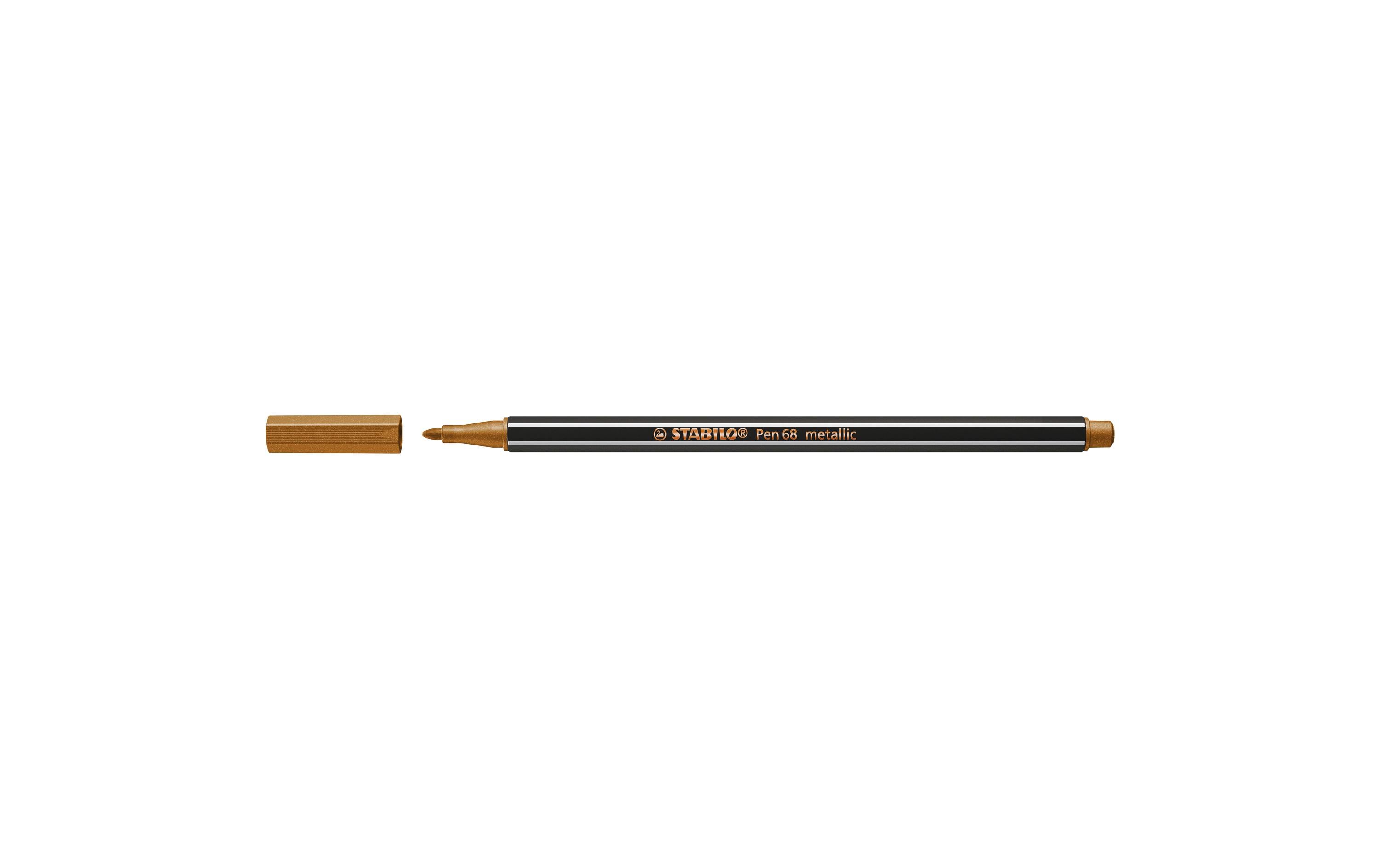 Stabilo Pen 68 Malstift metallic kupfer