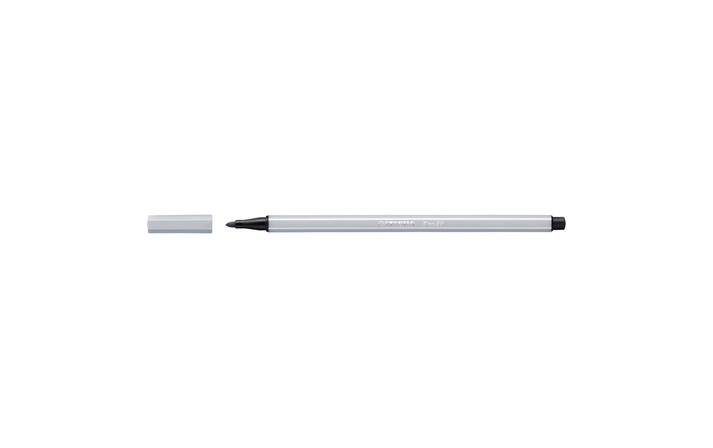 Stabilo Pen 68 Fasermaler hellgrau