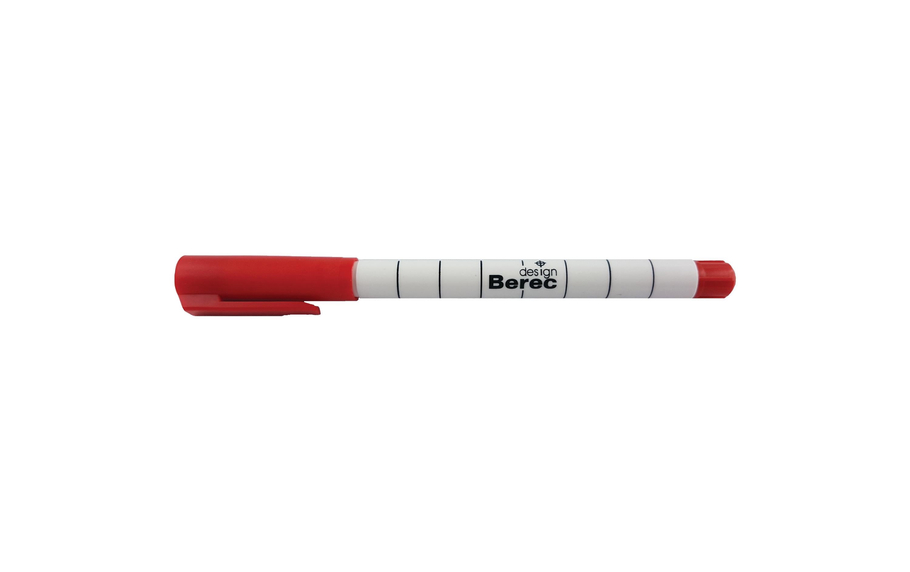 Berec Boardmarker Schmal rot