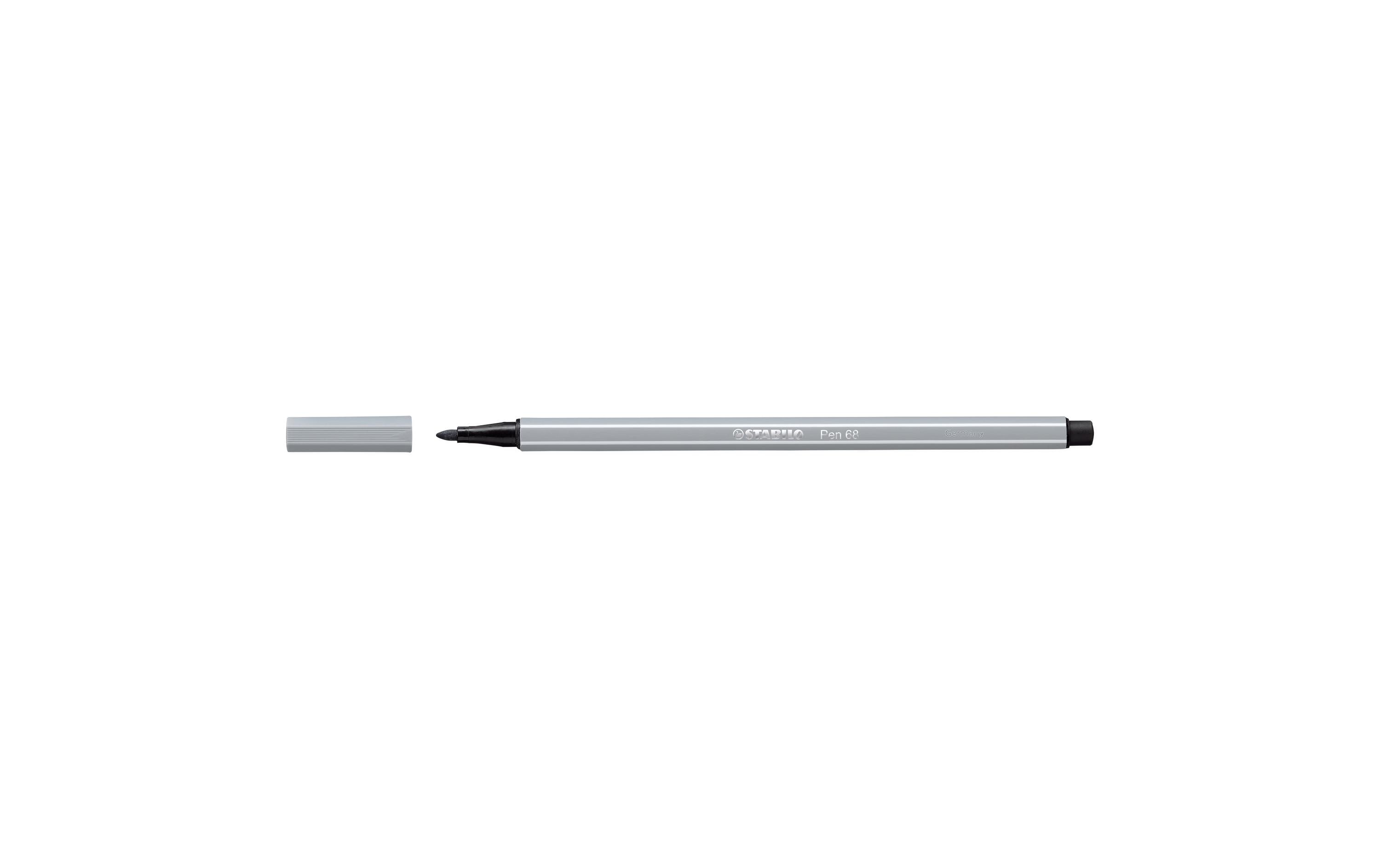 Stabilo Pen 68 Fasermaler mittelgrau