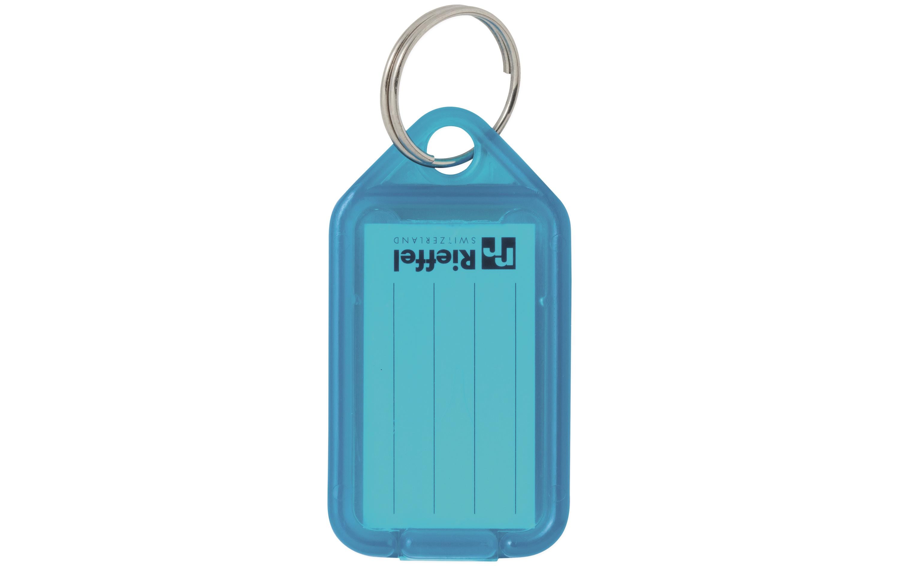 Rieffel Schlüsselanhänger KeyTag 100 Schilder, blau