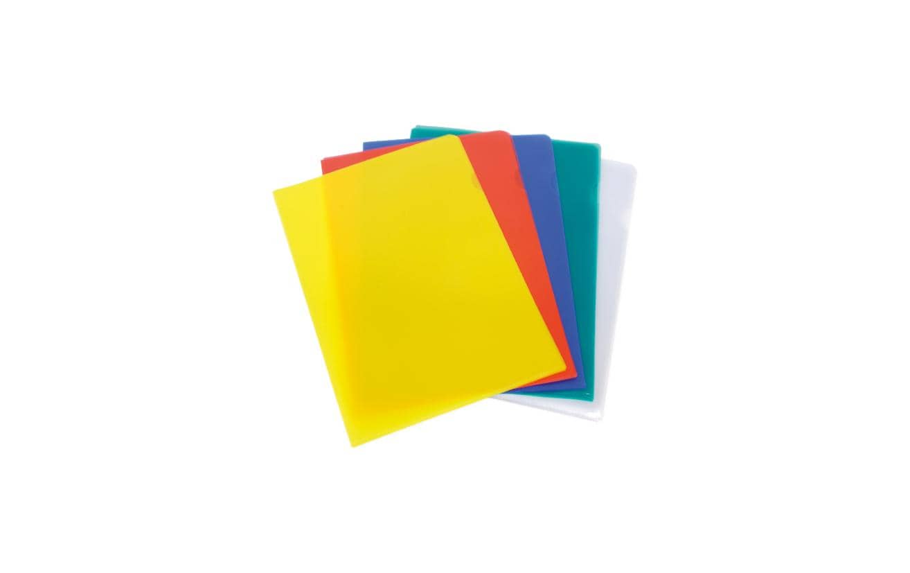 Office Focus Sichtmappen genarbt farblos, 100 Stück
