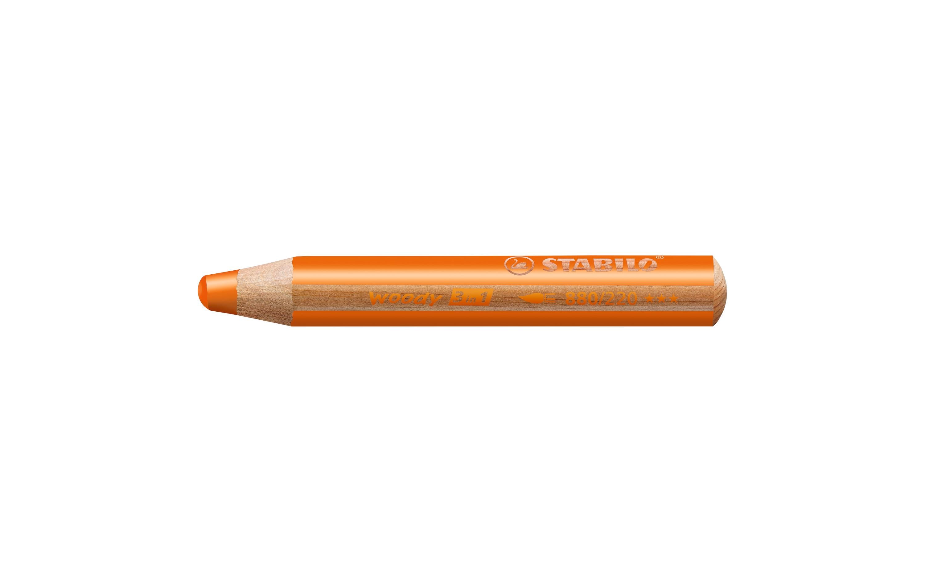 Stabilo Woody 3 in 1 Farbstift orange