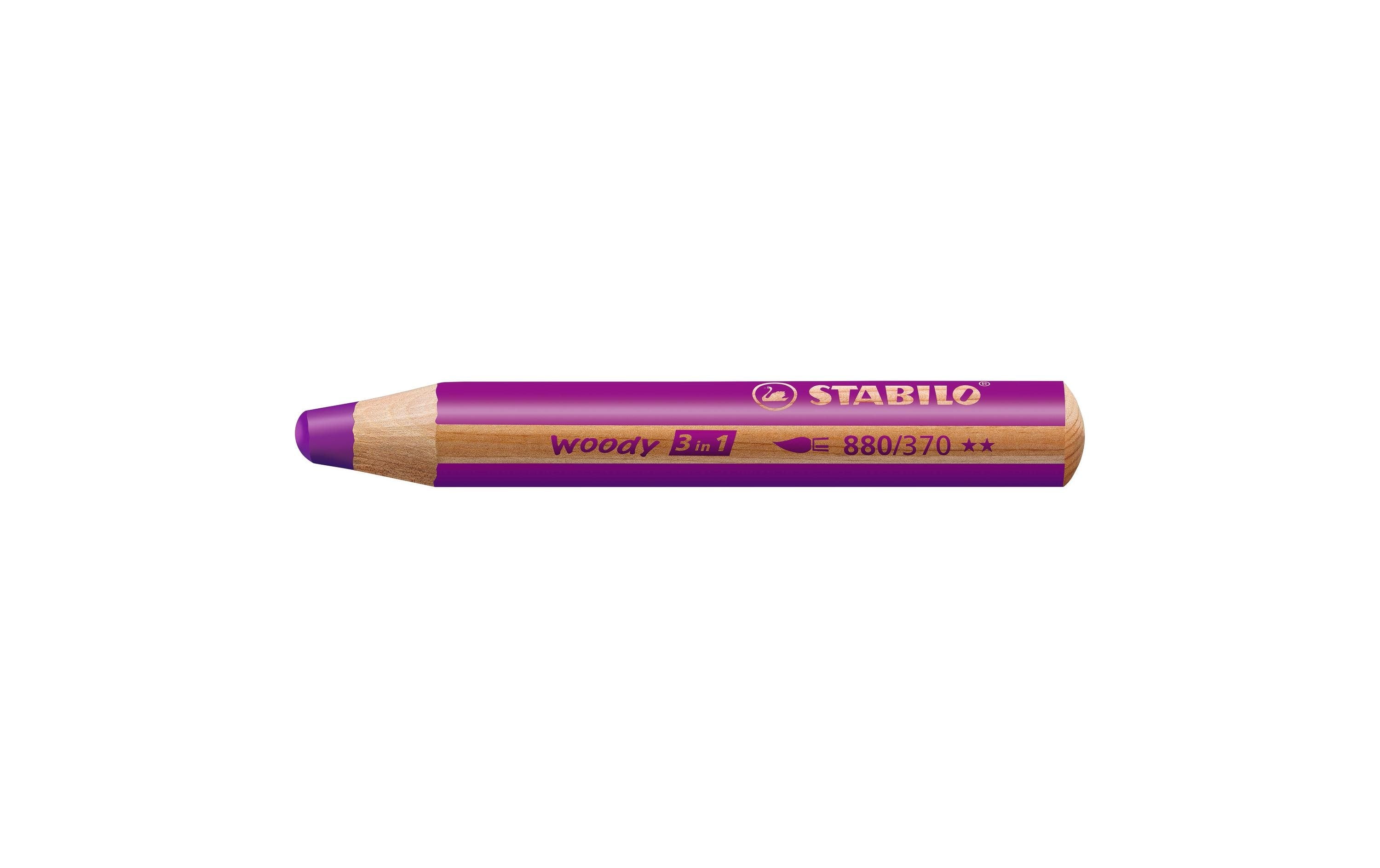 Stabilo Woody 3 in 1 Farbstift erika